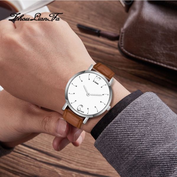 fashion personality leather strap watch arabic digital casual fashion with quartz watch, Slivery;brown
fashion personality leather strap watch arabic digital casual fashion with quartz watch, Slivery;brown