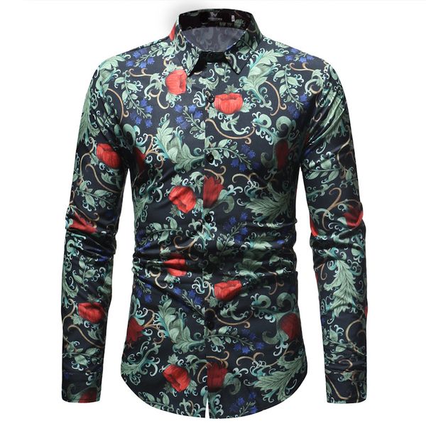 fancy flower floral 3d printed shirt men 2020 brand casual long sleeve dress shirt mens holiday party hawaiian camisas 3xl, White;black
fancy flower floral 3d printed shirt men 2020 brand casual long sleeve dress shirt mens holiday party hawaiian camisas 3xl, White;black