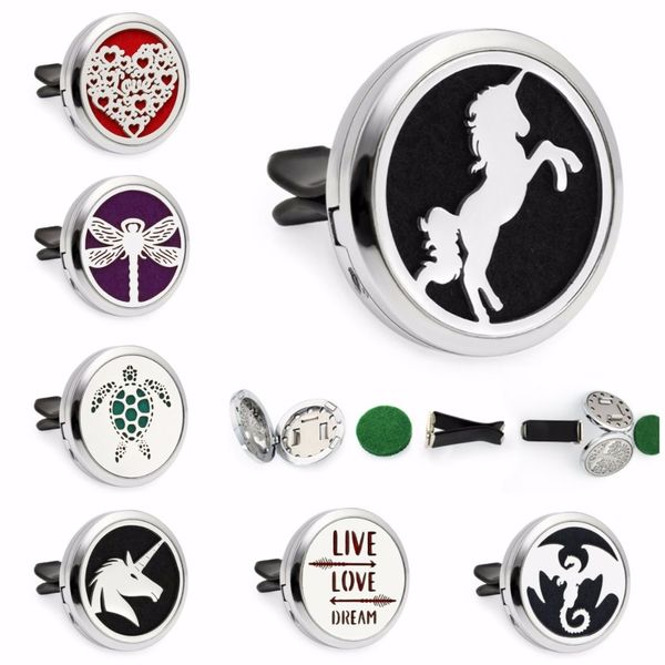 unicorn dragonfly heart dinosaur 30mm magnet car diffuser locket removable vent clip perfume locket 10pcs pads, Silver
unicorn dragonfly heart dinosaur 30mm magnet car diffuser locket removable vent clip perfume locket 10pcs pads, Silver