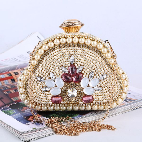 evening bags gold silver color luxury crystal imitation pearl women 2021 fashion metal chain shoulder handbag clutches purses
evening bags gold silver color luxury crystal imitation pearl women 2021 fashion metal chain shoulder handbag clutches purses