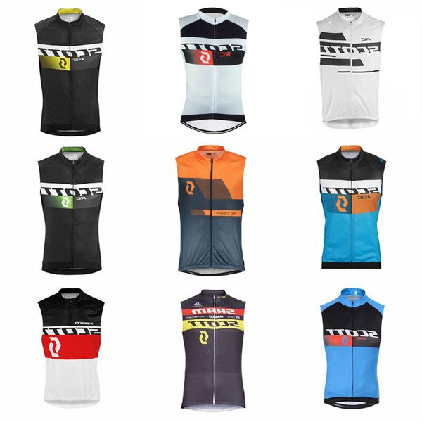 pro team scott team cycling jersey sleevess vest mens ropa ciclismo mtb clothes racing wear breathable quick dry f1444, Black
pro team scott team cycling jersey sleevess vest mens ropa ciclismo mtb clothes racing wear breathable quick dry f1444, Black