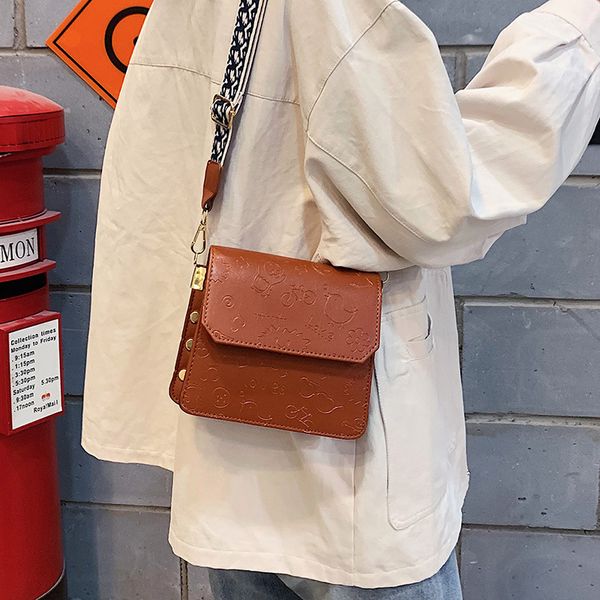 women's small bag women's new fashion broadband shoulder bag