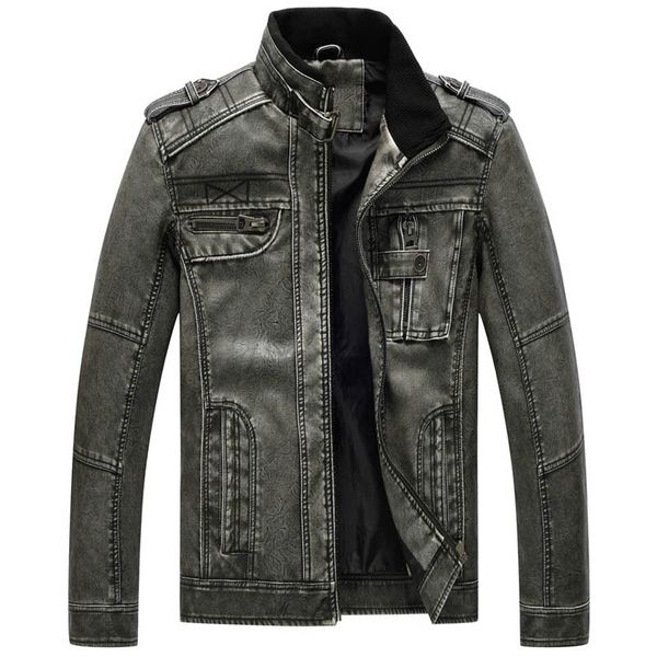 winter jackets men outwear tactical bomber jacket fashion pilot pu motorcycle faux leather jacket coats, Black
winter jackets men outwear tactical bomber jacket fashion pilot pu motorcycle faux leather jacket coats, Black