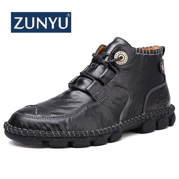 zunyu new autumn early winter men work boots leather man ankle boots men's autumn men shoes casual shoes big size 38-48, Black
zunyu new autumn early winter men work boots leather man ankle boots men's autumn men shoes casual shoes big size 38-48, Black