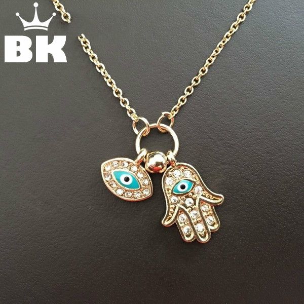 new fashion gold silver turkey blue eye hamsa hands fatima palm necklac for women jewelry wholesale good luck chain necklace
new fashion gold silver turkey blue eye hamsa hands fatima palm necklac for women jewelry wholesale good luck chain necklace