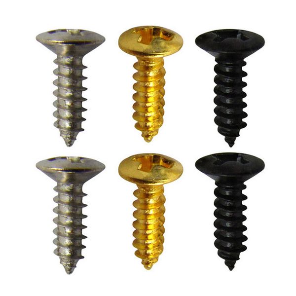 25 pcs plating screws 3 mm gold screws for fender strat tele electric guitar pickguard scratchplate guitar accessories
25 pcs plating screws 3 mm gold screws for fender strat tele electric guitar pickguard scratchplate guitar accessories