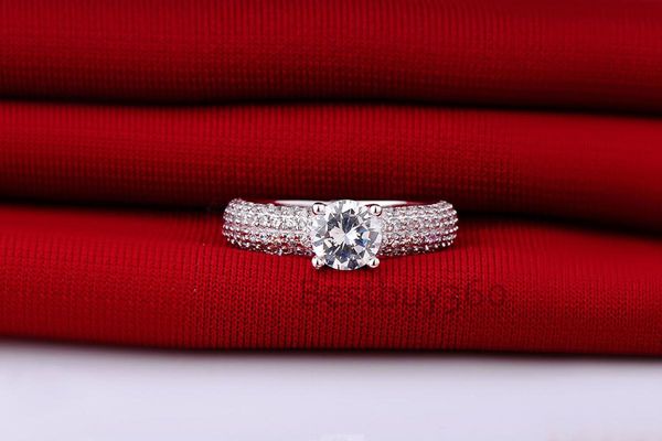 1 carat 925 sterling solid silver nscd diamant s925 ring women wedding engagement finger ring band anel anillo anneau (bb, Slivery;golden
1 carat 925 sterling solid silver nscd diamant s925 ring women wedding engagement finger ring band anel anillo anneau (bb, Slivery;golden