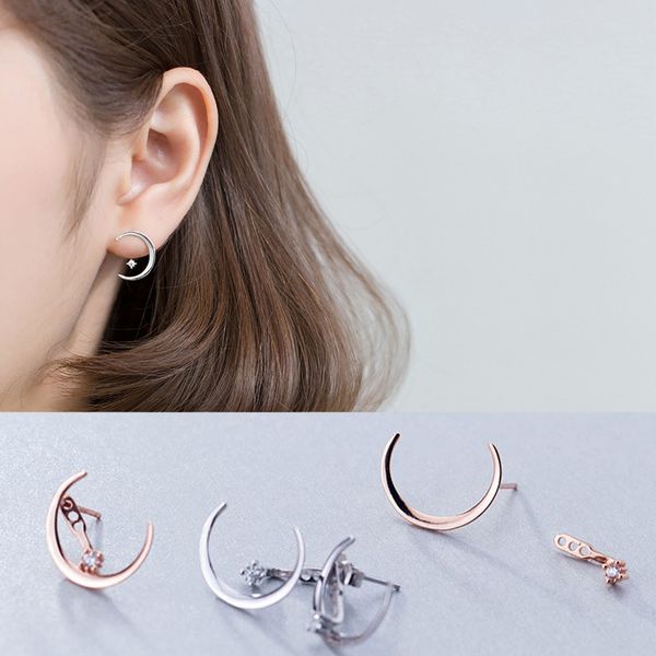 la monada stud earrings for women silver 925 minimalist moon fine women earrings in jewelry stud 925 sterling silver, Golden;silver
la monada stud earrings for women silver 925 minimalist moon fine women earrings in jewelry stud 925 sterling silver, Golden;silver