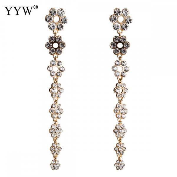 european style women drop earrings flower pattern long pendant charms party dancing jewelry accessories boucle d'oreille femme, Silver
european style women drop earrings flower pattern long pendant charms party dancing jewelry accessories boucle d'oreille femme, Silver