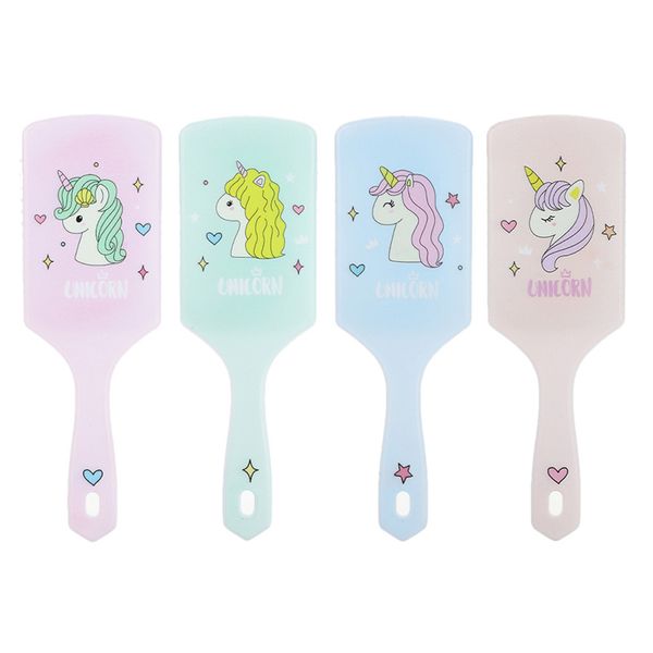 1 piece unicorn cute animal anti-static hair brush massage comb shower wet detangle hair brush salon styling tools, Silver
1 piece unicorn cute animal anti-static hair brush massage comb shower wet detangle hair brush salon styling tools, Silver