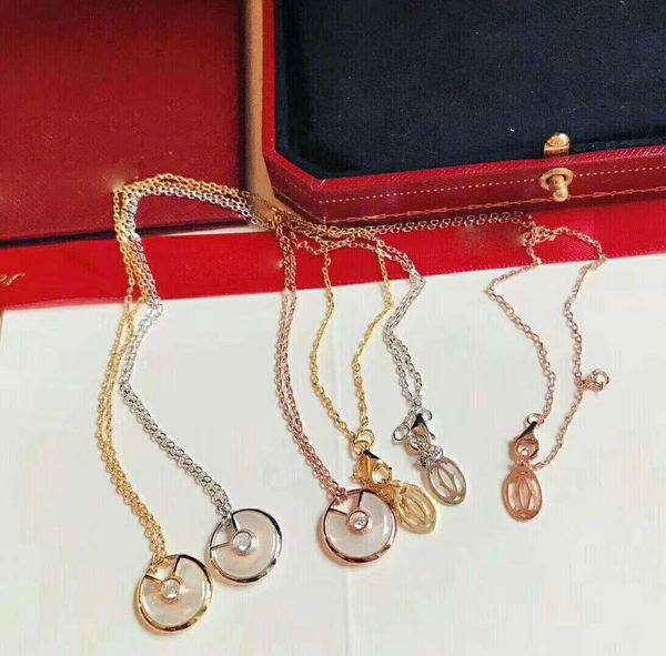 double-sided shell amulet necklace designer bracelet rings luxury jewelry women earrings bracelet mens 14k gold chains cuban link chain, Silver
double-sided shell amulet necklace designer bracelet rings luxury jewelry women earrings bracelet mens 14k gold chains cuban link chain, Silver