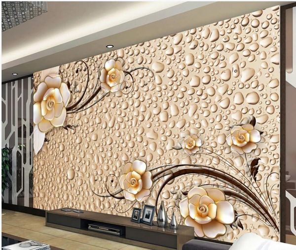 golden wallpapers embossed flower tv background wall 3d murals wallpaper for living room
golden wallpapers embossed flower tv background wall 3d murals wallpaper for living room