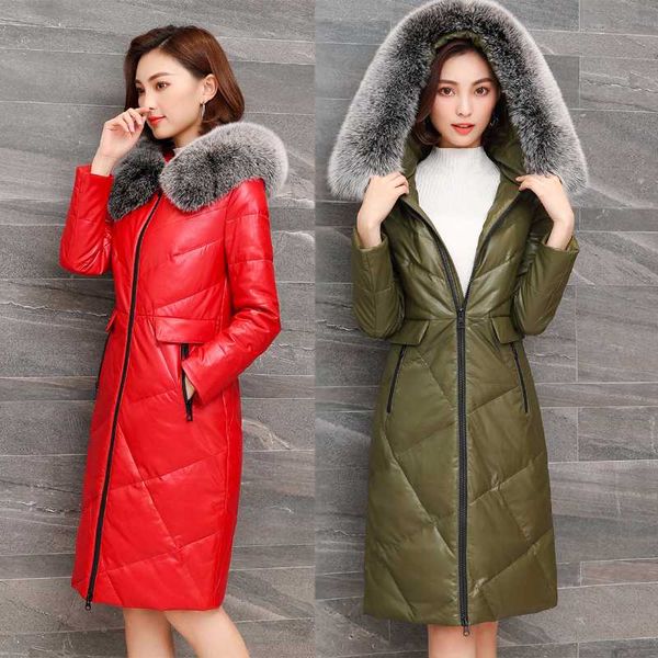 leather jacket women 2019 winter fur collar duck down coat womens plus size sheepskin genuine leather down jackets x66 yy522, Black
leather jacket women 2019 winter fur collar duck down coat womens plus size sheepskin genuine leather down jackets x66 yy522, Black