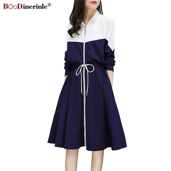 boodinerinle spring женское платье женский simple casual синий строчка платье с длинным рукавом на молнии опрятный с карманом zy195-1, Black;gray
boodinerinle spring женское платье женский simple casual синий строчка платье с длинным рукавом на молнии опрятный с карманом zy195-1, Black;gray