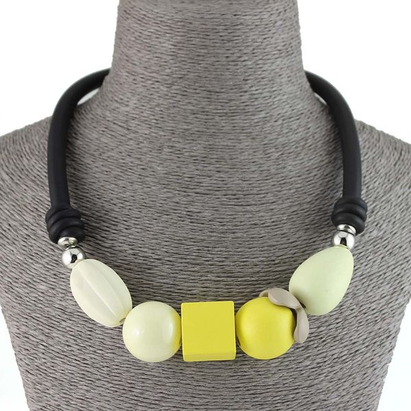 new necklace fashion trendy big metal round rubber lightweight collar pendant necklaces for women bijoux, Golden;silver
new necklace fashion trendy big metal round rubber lightweight collar pendant necklaces for women bijoux, Golden;silver