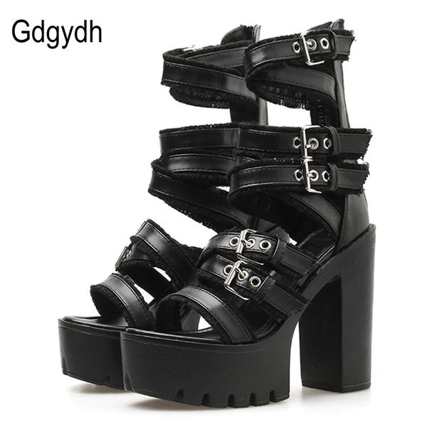 gdgydh women gothic shoes high block heel hollow out sandals gladiator clubwear shoes platform fashion buckle ankle strap drop, Black
gdgydh women gothic shoes high block heel hollow out sandals gladiator clubwear shoes platform fashion buckle ankle strap drop, Black