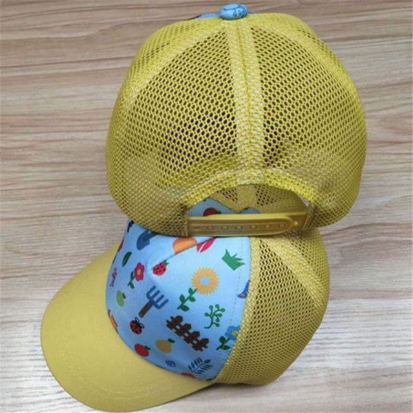 baby net kindergarten children's baby children's outing sun hat students' leisure sun hat, Yellow 
baby net kindergarten children's baby children's outing sun hat students' leisure sun hat, Yellow