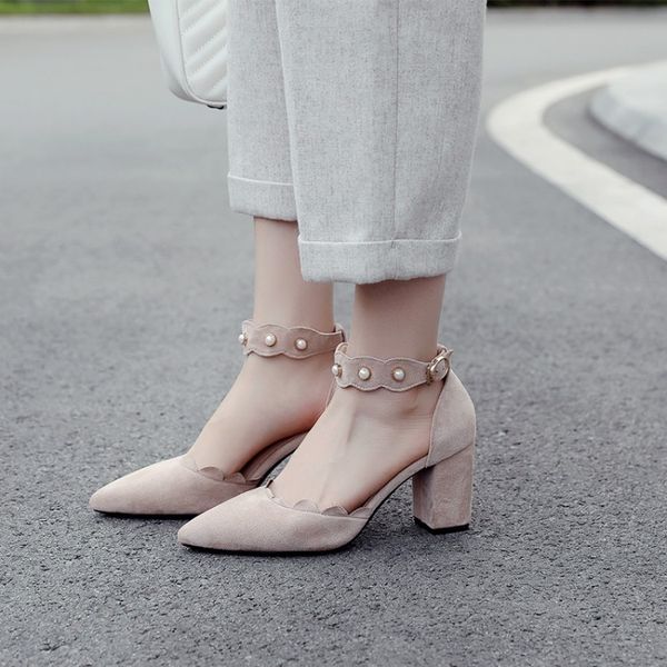 big size 9 11 12 high heels sandals women shoes woman summer ladies pearls with pointed lace and buckled suede sandals, Black
big size 9 11 12 high heels sandals women shoes woman summer ladies pearls with pointed lace and buckled suede sandals, Black