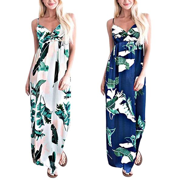 summer dress 2019 women's floral print deep v-neck summer strap halter beach party long maxi dress for party night robe femme 41, Black;gray
summer dress 2019 women's floral print deep v-neck summer strap halter beach party long maxi dress for party night robe femme 41, Black;gray