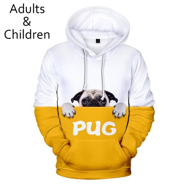 men's hoodies & sweatshirts cute pug 3d men women harajuku kids hoodie pullovers print hooded autumn boys girls yellow+white, Black
men's hoodies & sweatshirts cute pug 3d men women harajuku kids hoodie pullovers print hooded autumn boys girls yellow+white, Black