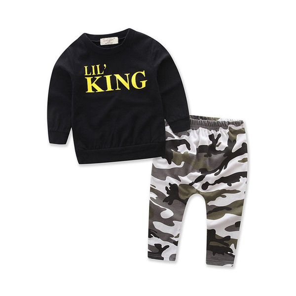 pudcoco boys clothes newborn toddler kids baby boy clothing t shirt camouflage pants outfits set, White
pudcoco boys clothes newborn toddler kids baby boy clothing t shirt camouflage pants outfits set, White