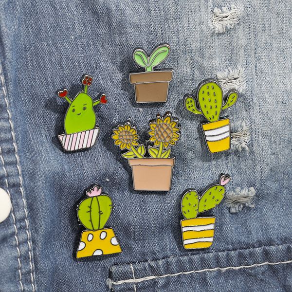 cactus pins cartoon yellow cute potted plant brooches succulent plants enamel pin denim jackets lapel badges kids jewelry, Gray
cactus pins cartoon yellow cute potted plant brooches succulent plants enamel pin denim jackets lapel badges kids jewelry, Gray
