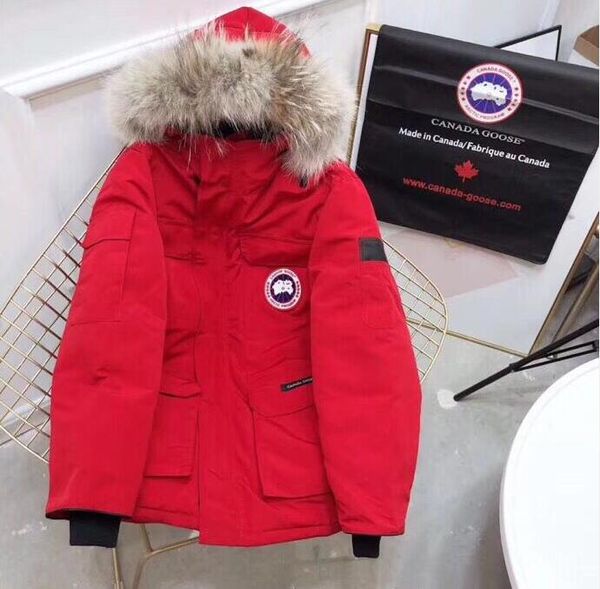 streetwear red canada winter jacket mens hip hop down parka outerwear big fur hooded canada down jacket coat size xs-xxl, Black
streetwear red canada winter jacket mens hip hop down parka outerwear big fur hooded canada down jacket coat size xs-xxl, Black