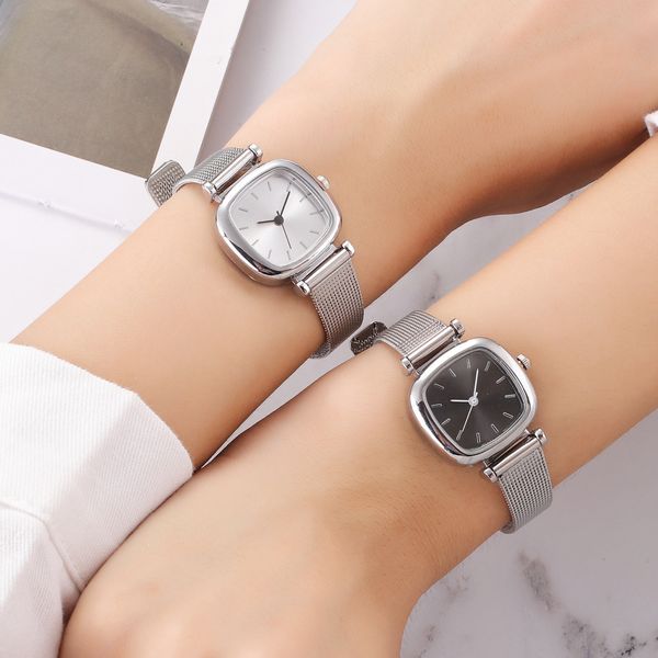 new luxury women's quartz watches brand small dial female watch stainless steel mesh strap ladies wrist watch, Slivery;brown
new luxury women's quartz watches brand small dial female watch stainless steel mesh strap ladies wrist watch, Slivery;brown