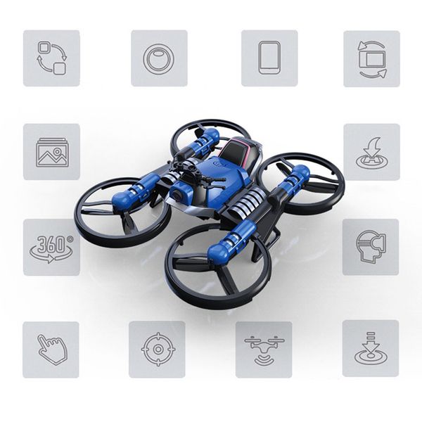 2 in 1 2.4g deformation motorcycle folding quadcopter drone double mode toy four-axis aircraft rc toys quadcopter
2 in 1 2.4g deformation motorcycle folding quadcopter drone double mode toy four-axis aircraft rc toys quadcopter