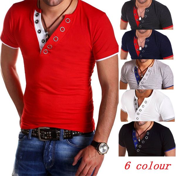 zogaa 2019 new summer t shirt men streetwear casual fashion short-sleeved solid color v-neck t-shirt 5 colors size plus s-xxxl, White;black
zogaa 2019 new summer t shirt men streetwear casual fashion short-sleeved solid color v-neck t-shirt 5 colors size plus s-xxxl, White;black