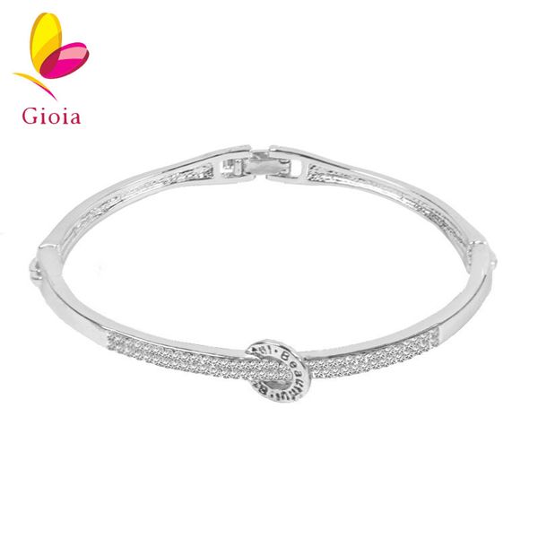 new fashion round bracelet simple wind alloy bracelet electroplated white steel and rose gold lady jewelry gifts, Black
new fashion round bracelet simple wind alloy bracelet electroplated white steel and rose gold lady jewelry gifts, Black