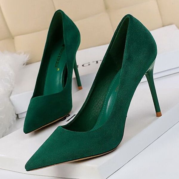 fashion women pumps women shoes high heels classic pumps suede wedding shoes pointed female heel ladies shoes women heels, Black 
fashion women pumps women shoes high heels classic pumps suede wedding shoes pointed female heel ladies shoes women heels, Black