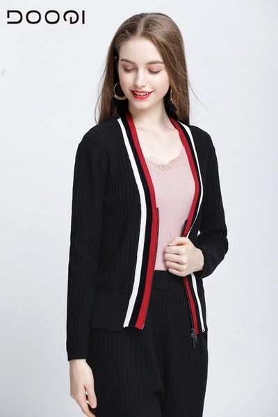 dooqi women autumn computer knitted casual cardigans full sleeve cardigans sweater, White;black
dooqi women autumn computer knitted casual cardigans full sleeve cardigans sweater, White;black