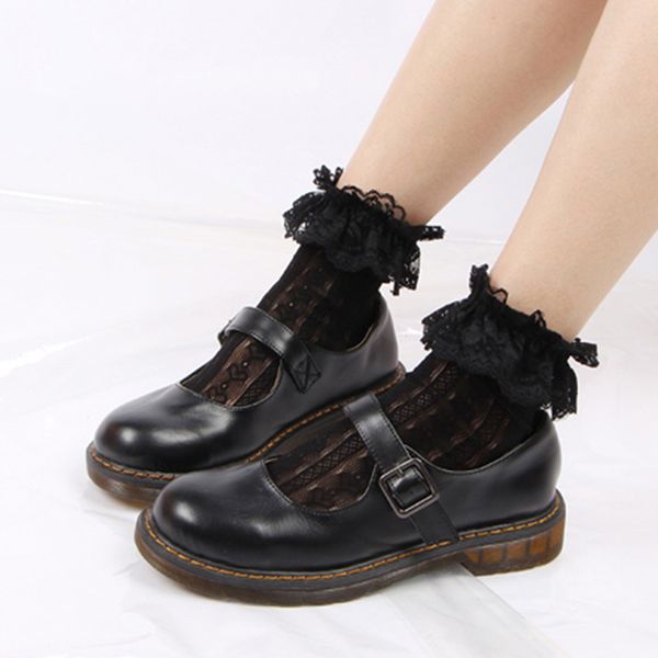 woman pile heap socks japan style maid lolita socks cosplay lace lolita lolly calf socks joker personality clothing accessories, Black;white
woman pile heap socks japan style maid lolita socks cosplay lace lolita lolly calf socks joker personality clothing accessories, Black;white