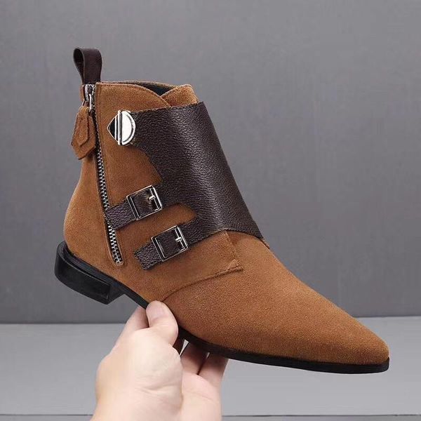 luxury women jumble flat ankle boots designer martin boots fashion leather shoes with pointed toe and side zipper winter casual shoes, Black
luxury women jumble flat ankle boots designer martin boots fashion leather shoes with pointed toe and side zipper winter casual shoes, Black