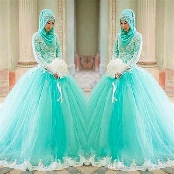 2019 новый хиджаб кружева аппликации бальное платье арабский элегантный свадебные платья с длинным рукавом голубой мусульманский ислам сваде, White
2019 новый хиджаб кружева аппликации бальное платье арабский элегантный свадебные платья с длинным рукавом голубой мусульманский ислам сваде, White