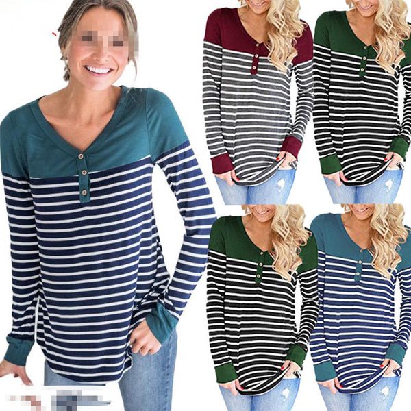 3 color s-3xl striped patchwork t shirt women cotton elastic basic t-shirts female casual long sleeve t-shirt, White
3 color s-3xl striped patchwork t shirt women cotton elastic basic t-shirts female casual long sleeve t-shirt, White
