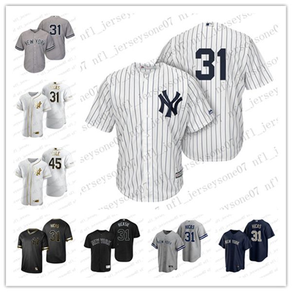 custom mens women youth new york yankees 31 aaron hicks 45 gerrit cole white grey authentic weekend 2020 home jersey, Black
custom mens women youth new york yankees 31 aaron hicks 45 gerrit cole white grey authentic weekend 2020 home jersey, Black
