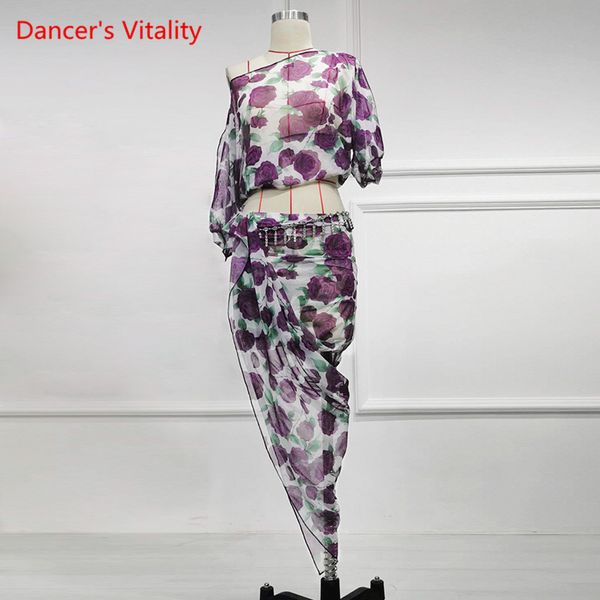 stage wear summer women's costume of 2 items with a mesh, purple color, long skirt fabulous dance show, clothing m l xl, Black;red
stage wear summer women's costume of 2 items with a mesh, purple color, long skirt fabulous dance show, clothing m l xl, Black;red