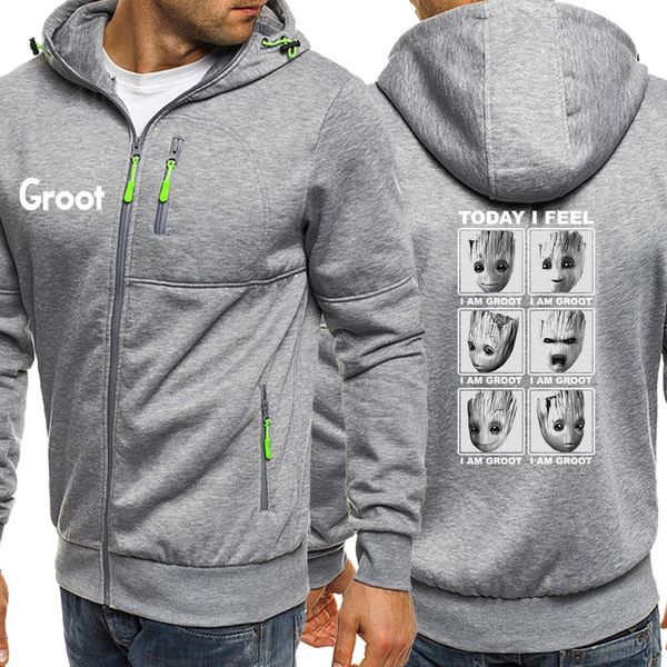 guardians of the galaxy groot autumn 2019 men hoodies fashion jackets zipper casual sweatshirts marvel hoody streetwear, Black;brown
guardians of the galaxy groot autumn 2019 men hoodies fashion jackets zipper casual sweatshirts marvel hoody streetwear, Black;brown