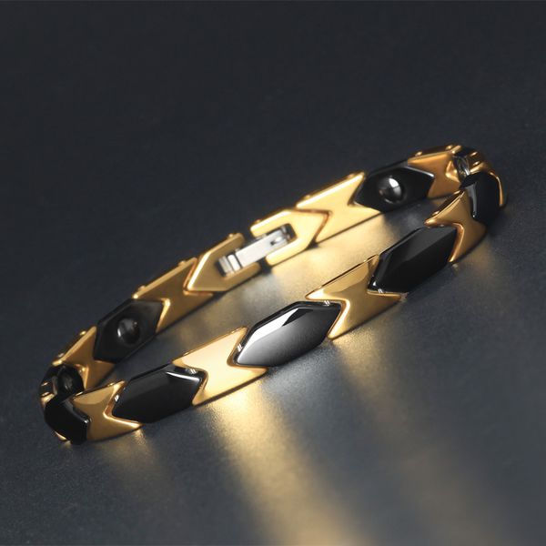 black white ceramic bracelets for women gold stainless steel jewelry womens hand accessories health magnetic men's bracelets
black white ceramic bracelets for women gold stainless steel jewelry womens hand accessories health magnetic men's bracelets