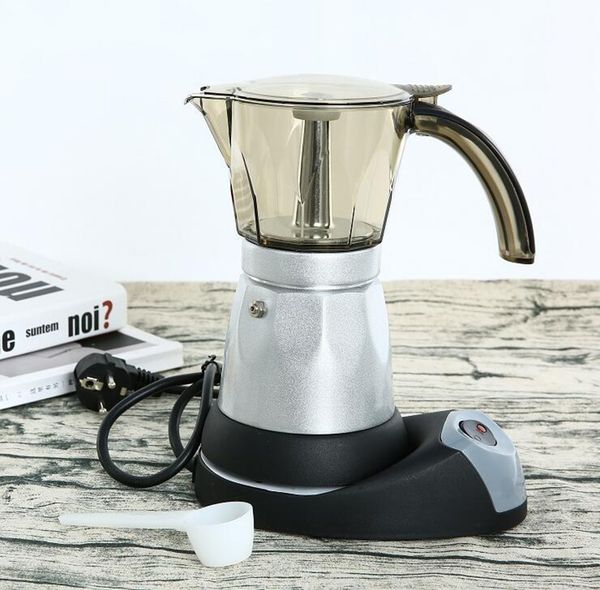 6cups / 300мл электрический чайник алюминий материал кофейники мока пот мокко кофе машина v60 кофе фильтр espresso maker new
6cups / 300мл электрический чайник алюминий материал кофейники мока пот мокко кофе машина v60 кофе фильтр espresso maker new