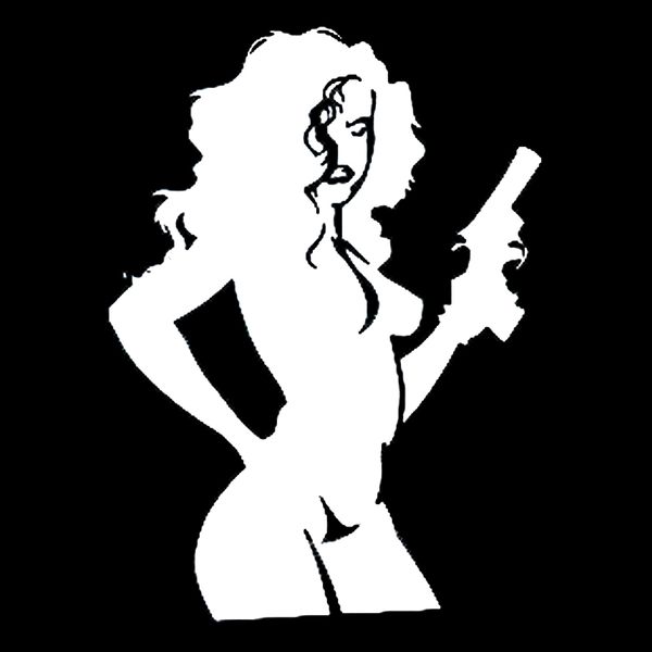 16*11.6cm silhouettes gun hold sticker beauty temptation body car stickers decals car accessories
16*11.6cm silhouettes gun hold sticker beauty temptation body car stickers decals car accessories