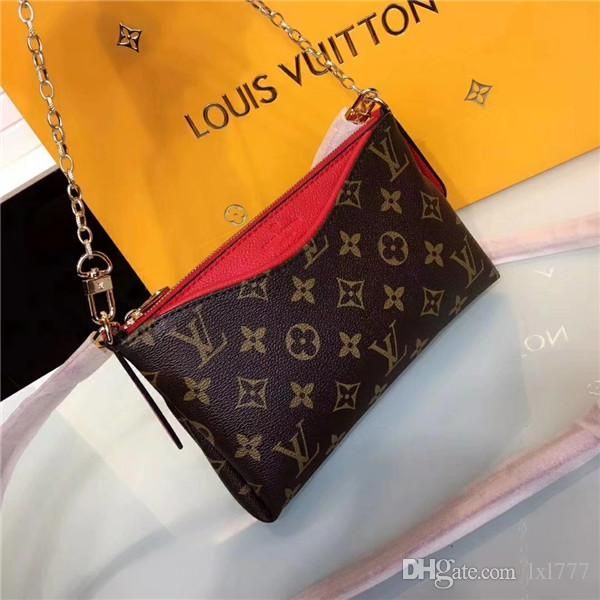 2018Classic мода известный бренд Женщины Повседневная сумка PU сумки на ремне сумки кош