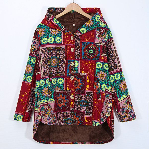 women winter jacket parkas flower print warm long hooded coat nice casual plus size 5xl female velvet outerwear#j31, Black
women winter jacket parkas flower print warm long hooded coat nice casual plus size 5xl female velvet outerwear#j31, Black