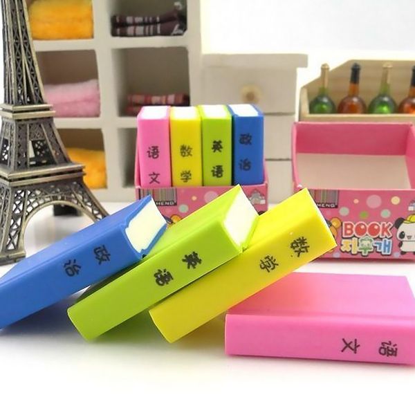 4шт cartoon книги смотрит резина студенты eraser набор школа канцелярские принадлежности случайный цвет
4шт cartoon книги смотрит резина студенты eraser набор школа канцелярские принадлежности случайный цвет
