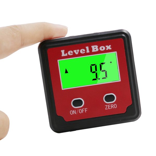 360 degree mini digital protractor inclinometer electronic level box magnetic base measuring tools level box angle gauge meter
360 degree mini digital protractor inclinometer electronic level box magnetic base measuring tools level box angle gauge meter