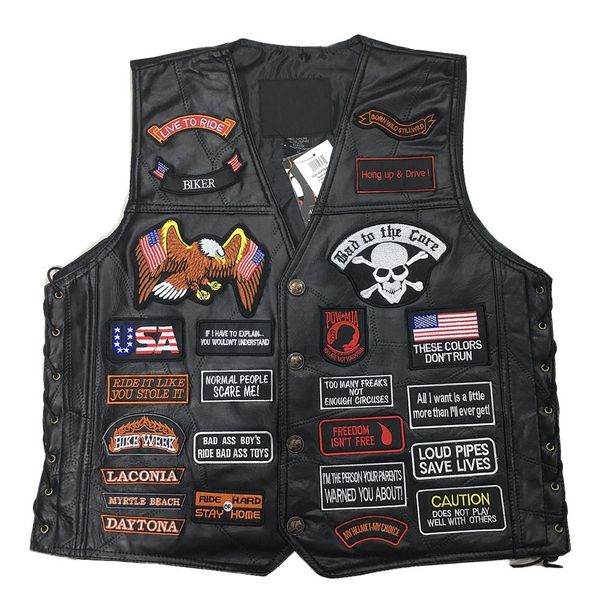 moto vest mens motorcycle jacket biker retro leather jacket motorcycle chaqueta moto veste jaqueta motoqueiro size s-4xl, Black;brown
moto vest mens motorcycle jacket biker retro leather jacket motorcycle chaqueta moto veste jaqueta motoqueiro size s-4xl, Black;brown