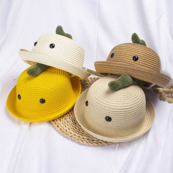 kids hat sunhat summer baby children's cartoon stereo straw hat small casual outdoors cap summer panama caps, Yellow
kids hat sunhat summer baby children's cartoon stereo straw hat small casual outdoors cap summer panama caps, Yellow