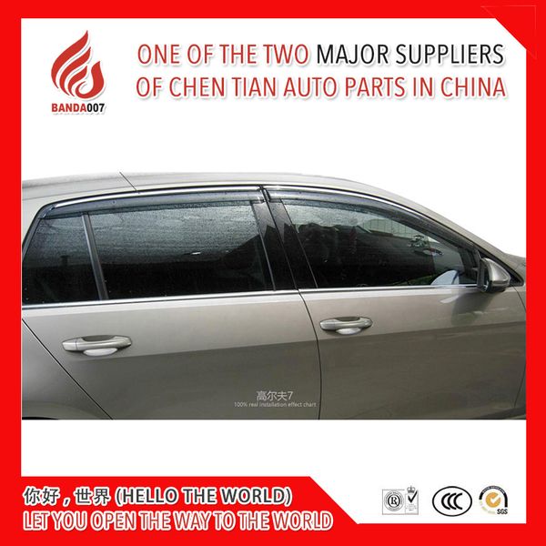 4 piece injection molding trim vent shade rain sun wind deflector window visor for golf 4 golf 6 7
4 piece injection molding trim vent shade rain sun wind deflector window visor for golf 4 golf 6 7